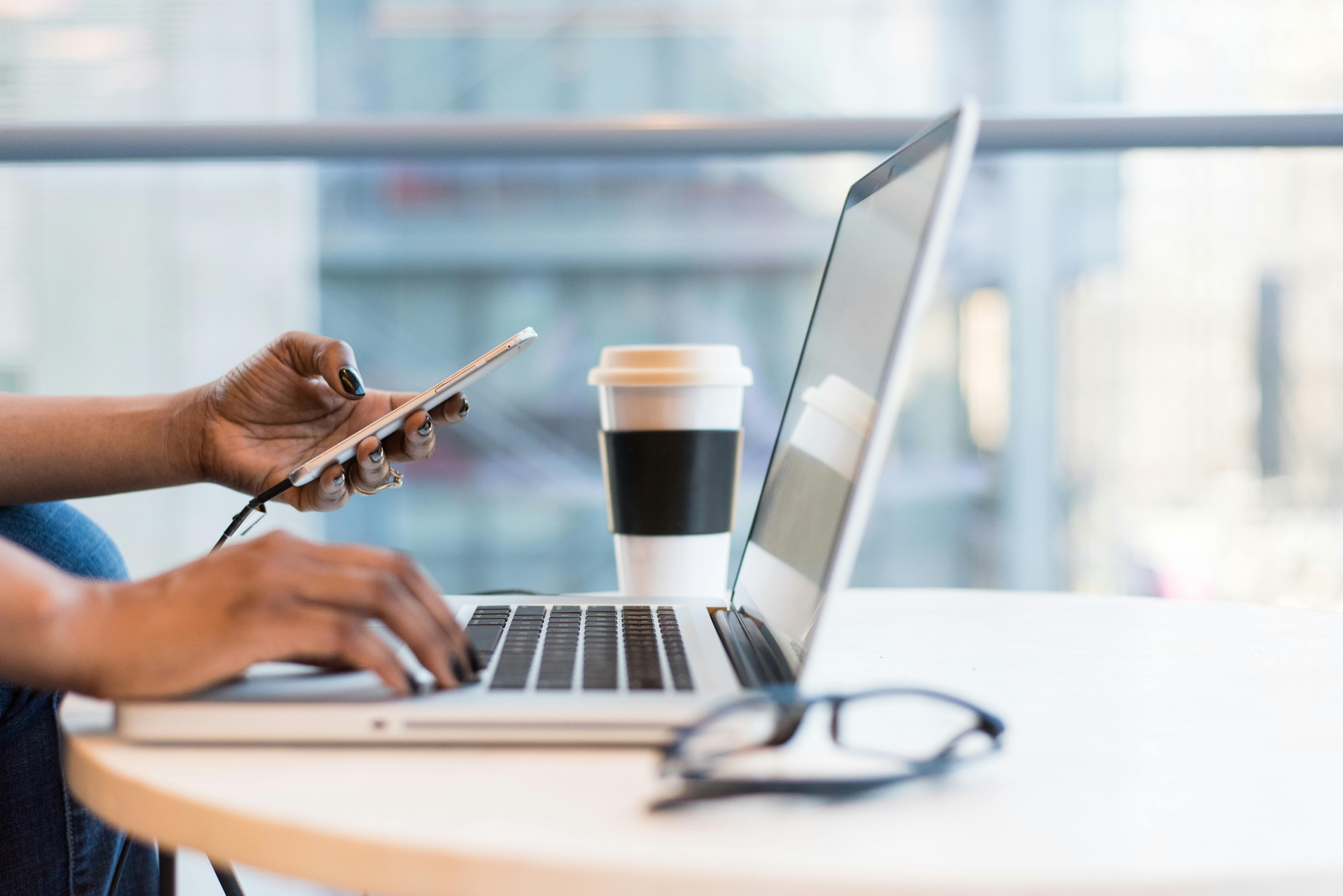 Man designing at a desk